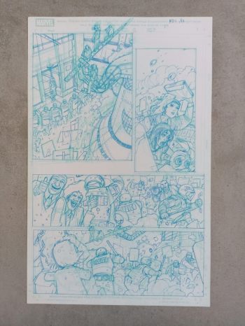 Image of Howard the duck issue 3,page 12 by Juan Bobillo