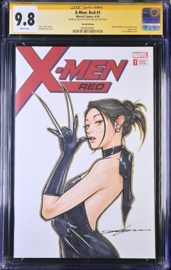 Image of X-Men: Red #1 CGC 9.8 Signed by Jeehyung Lee