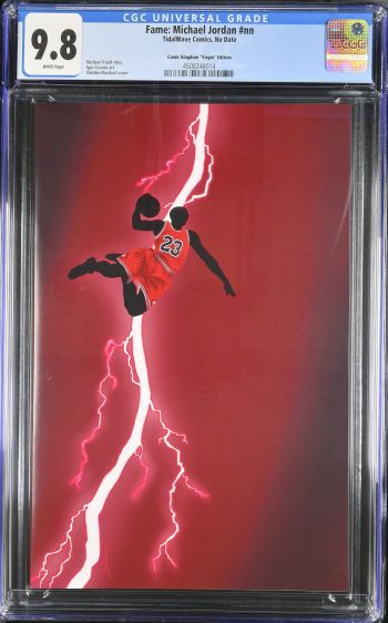 Image of Fame: Michael Jordan #nn | *** 1 OF 21 CGC 9.8 *** | FanExpo Chicago Exclusive | LTD 150 Copies