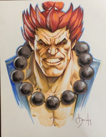 Image of Battle of the Artists: Akuma by Mandy War