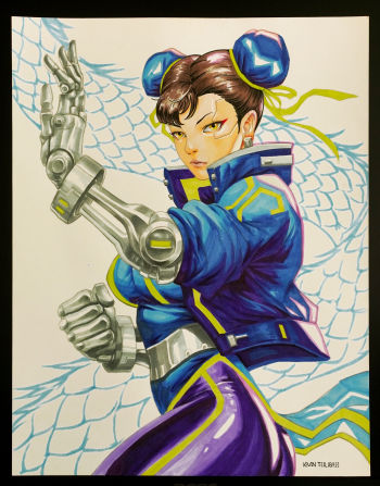 Image of Battle of the Artists: Chun Li by Kevin Tolibao