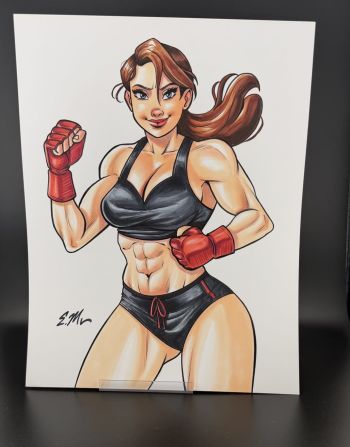 Image of The Fighter by Eric Matos