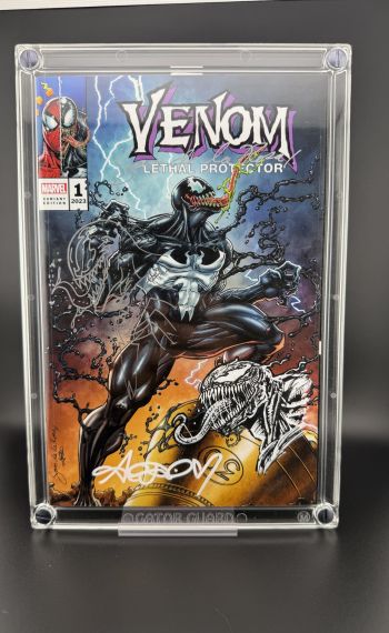 Image of Venom #1 Gator Guard Exclusive Variant - Remarked by Sam Delarosa and Ariel Diaz