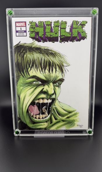 Image of The Incredible Hulk Sketch Cover by Adam Fields