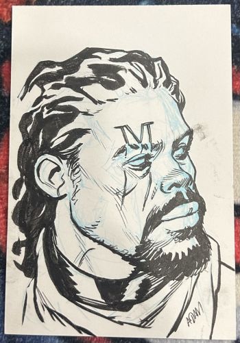 Image of Bishop 4x6 Sketch by Adam Gorham