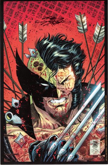 Image of WOLVERINE COLOR PRINT SIGNED JOE PRADO