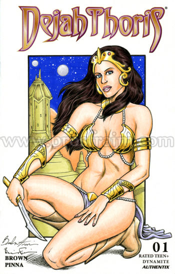 Image of DEJAH THORIS Sketch Cover by the Fraim Bros.!