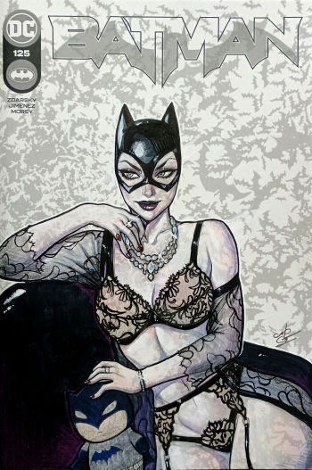 Image of Batman #125 Catwoman Sketch Cover