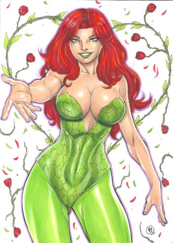 Image of Poison Ivy Pin Up A4
