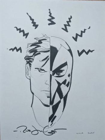 Image of On-Site Convention Commission Priority for Rick Leonardi  at Lake Como Comic Art Festival 2026