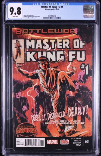Image of Master of Kung Fu #1 CGC 9.8