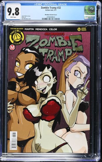Image of Zombie Tramp #32 Mendoza Variant CGC 9.8