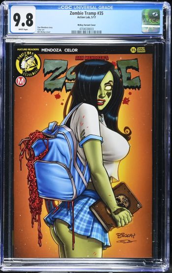 Image of Zombie Tramp #35 McKay Variant CGC 9.8