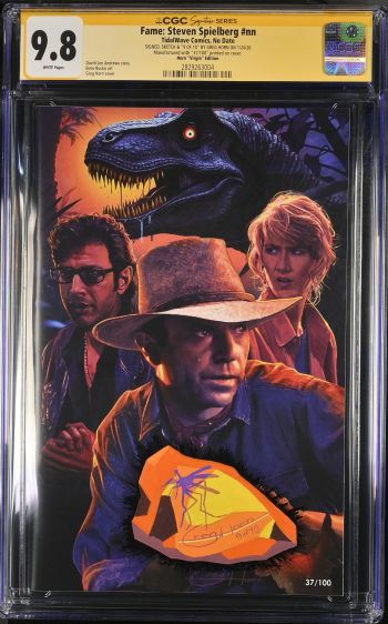 Image of Fame: Steven Spielberg (9 of 10) CGC 9.8 Signed by Greg Horn