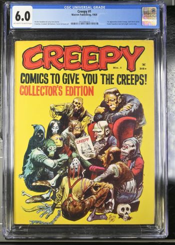 Image of Creepy #1 CGC 6.0