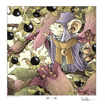 Image of MOUSE GUARD COLOR PRINT NUMBERED & SIGNED DAVID PETERSEN