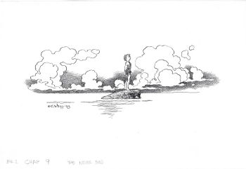 Image of THE NEVER BIRD ORIGINAL ART SIGNED CHARLES VESS