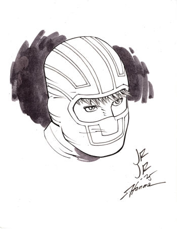 Image of KICK-ASS ORIGINAL ART SIGNED JOHN ROMITA JR. & SCOTT HANNA