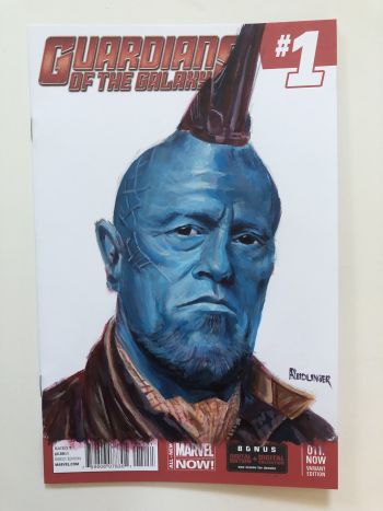 Image of Yondu Acrylic Sketch Cover