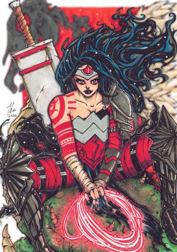 Image of Absolute Wonder Woman by Jason Woo