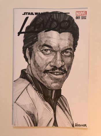 Image of Lando Calrissian Sketch Cover