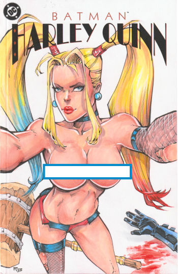 Image of Batman Harley Quinn Cover