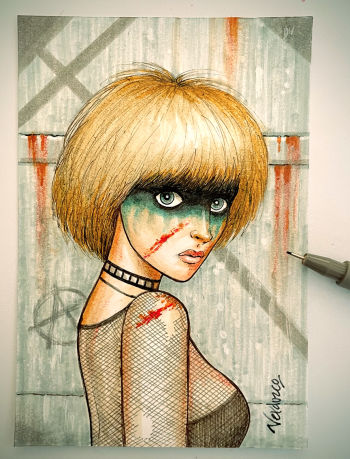 Image of Blade Runner Character Artwork