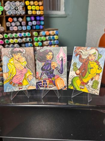 Image of Xgirls Sketch Cards (1°) by Jay Motta