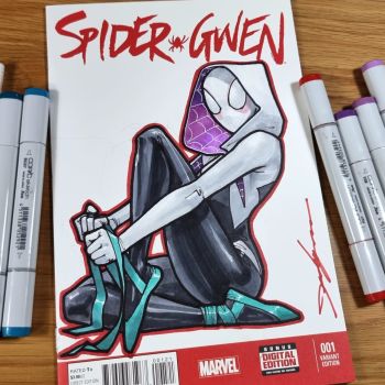 Image of spider gwen