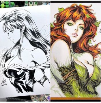Image of On-Site Convention Commission Priority for Stanley Artgerm Lau at Lake Como Comic Art Festival 2026