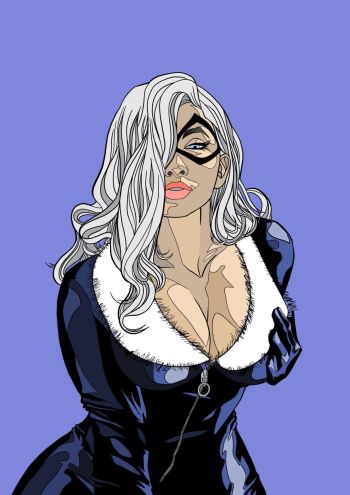 Image of Black Cat WIP