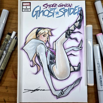 Image of Spider-Gwen (Ballet Tights)