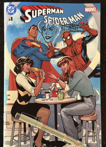 Image of Mary Jane Remarque on my Superman Spider-Man 1