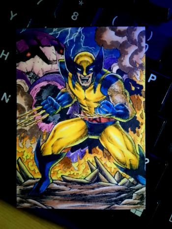 Image of Wolverine PSC card