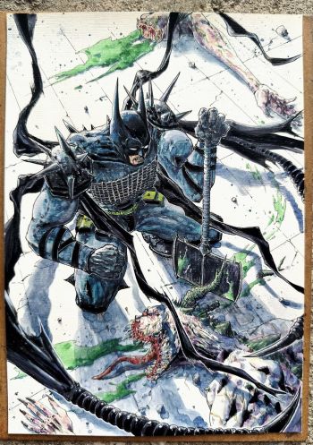 Image of absolute batman slayed the joker
