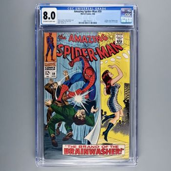 Image of Amazing Spider-Man #59 CGC 8.0