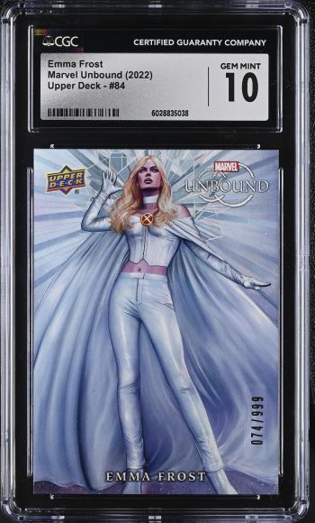 Image of Emma Frost #84 Marvel Unbound CGC 10
