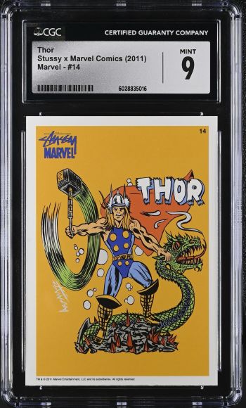 Image of Thor #14 Stussy x Marvel Comics CGC 9