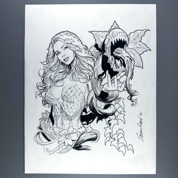 Image of Poison Ivy Original Art by Sean Chen