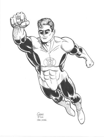 Image of Hal Jordan Green Lantern by Greg Fox