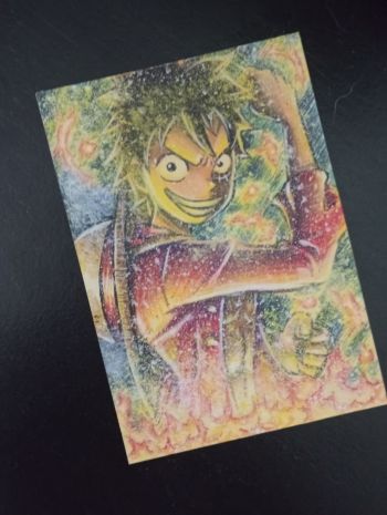 Image of Luffy - One Piece: Personal Sketch Card