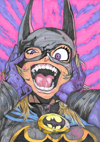 Image of Crazy Batgirl by Renato