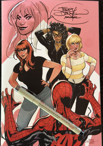 Image of Mary Jane on Ultimate Endgame 1 Artist Exclusive Variant Cover
