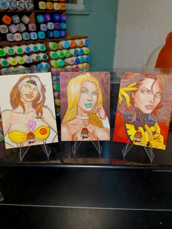 Image of Xgirls Sketch Cards (2°) by Rudimar