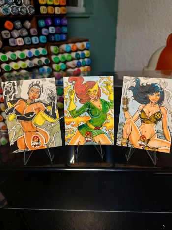 Image of Xgirls Sketch Cards (2°) by Jay Motta