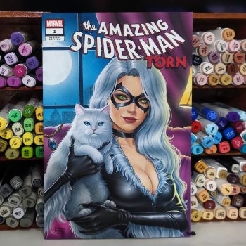Image of Black cat: The Amazing Spider-Man: Torn #1 Full Cover by Daiany Lima