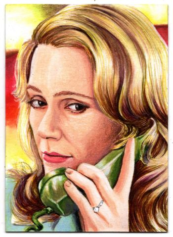 Image of Peggy Lipton as Norma from Twin Peaks sketch card