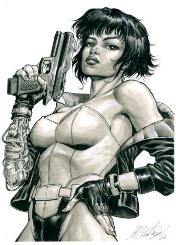 Image of Motoko Kusanagi (Ghost in the Shell) by Marco Santucci