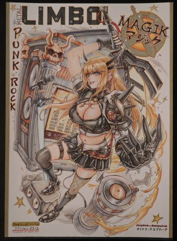 Image of Magik Fashionverse Original Sketch by Gabriel Shun
