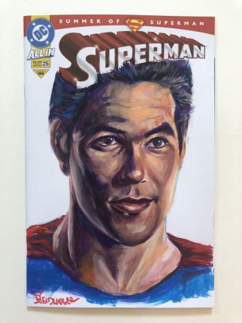Image of Superman Dean Cain Sketch Cover